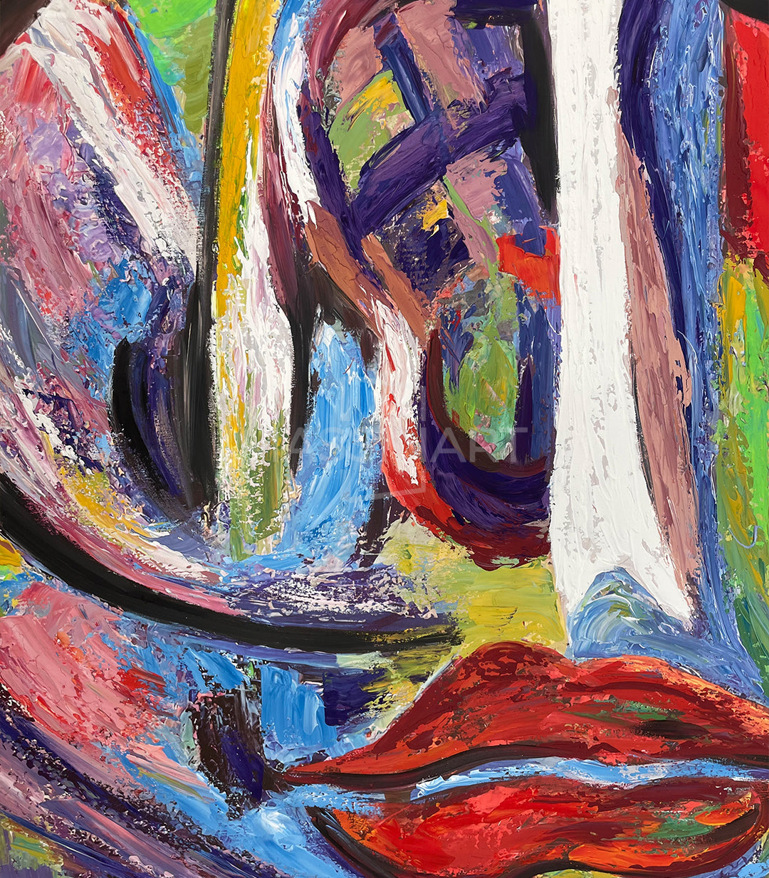 In & Out - signé par l'artiste Meryem YH.